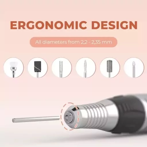 ست سوهان ناخن  برند JSDA Power JD 400 تولید آلمان