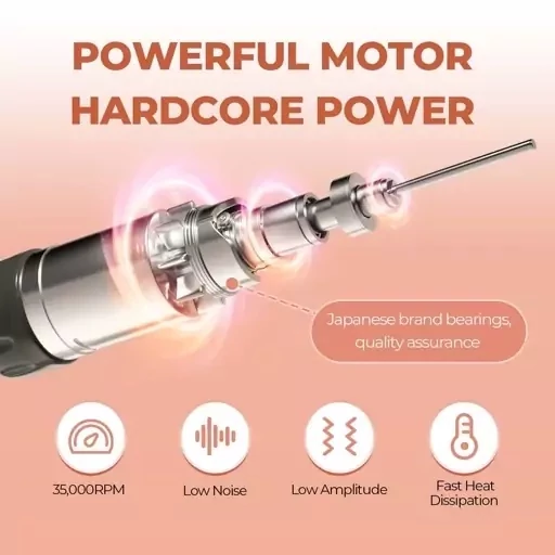 ست سوهان ناخن  برند JSDA Power JD 400 تولید آلمان