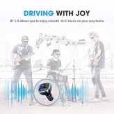 شارژر فندکی بلوتوثی برند VicTsing