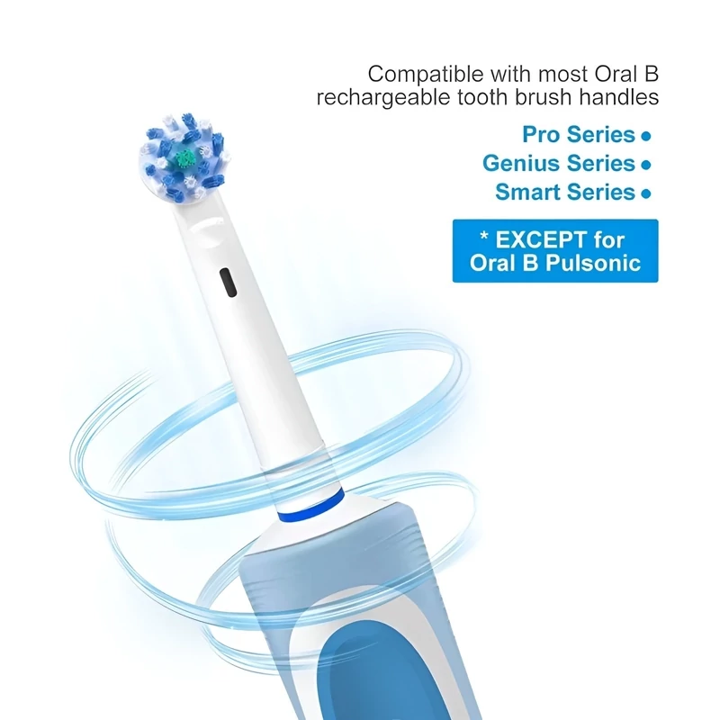 سری مسواک برقی اورال بی پک 16 عددی برند Vibeey