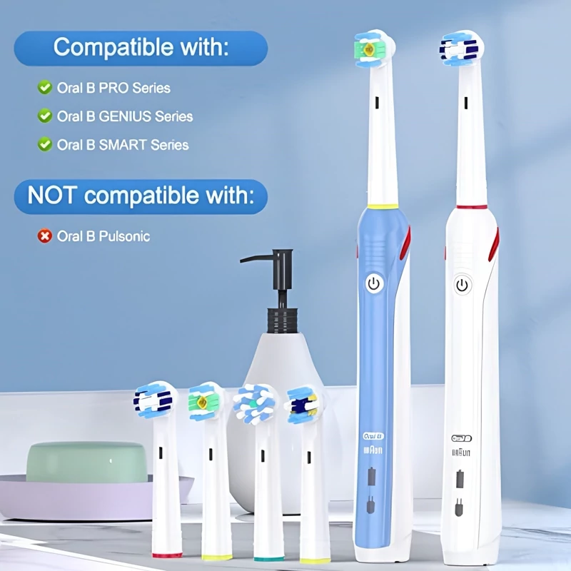 سری مسواک برقی اورال بی پک 16 عددی برند Vibeey