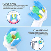 سری مسواک برقی اورال بی پک 16 عددی برند Vibeey