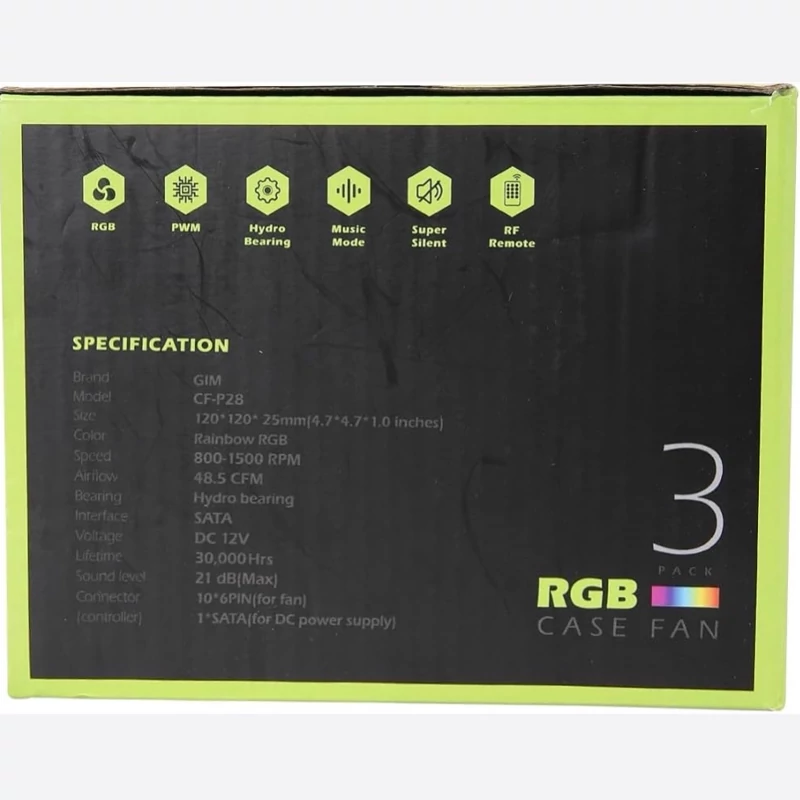 فن هوای  LED خنک کننده GIM CF-P28