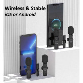 میکروفون بی سیم یقه ای سازگاری با آیفون