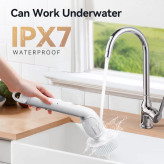 اسکرابر چرخشی شارژی ضد اب برند VaxBree با صفحه نمایش LED