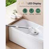 اسکرابر چرخشی شارژی ضد اب برند VaxBree با صفحه نمایش LED