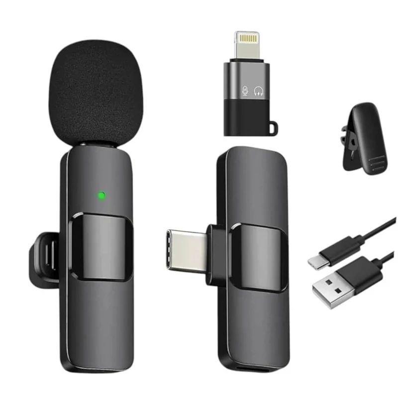 میکروفون یقه ای بیسیم حرفه ای  مدل k8