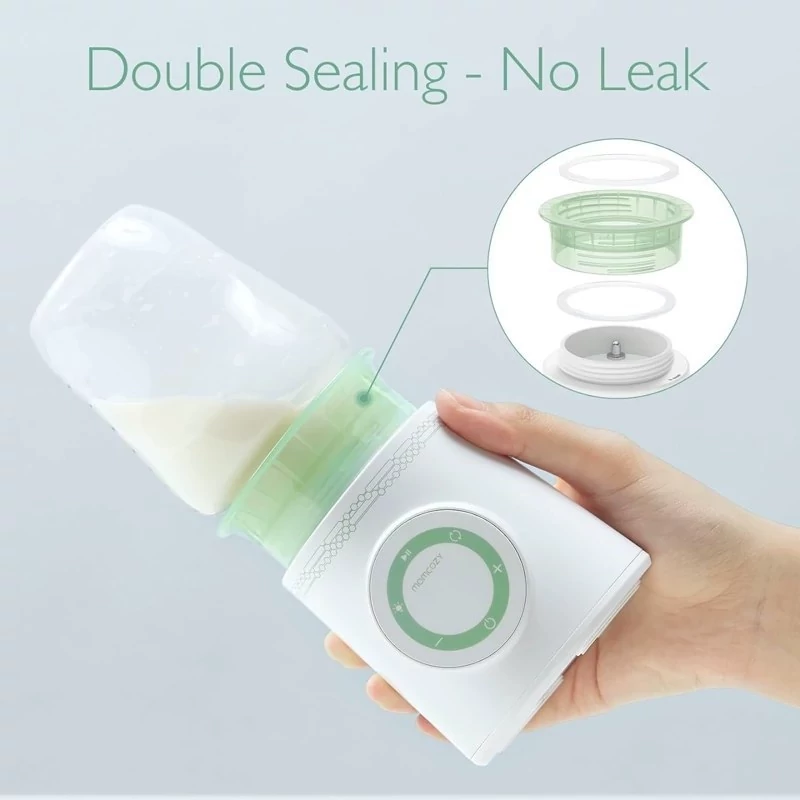 گرم کن شیشه شیر کودک قابل حمل برند momcozy مدل MW03