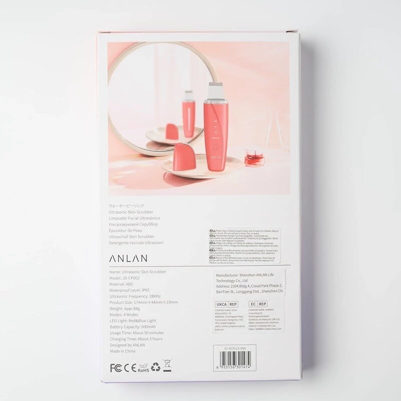 لایه بردار اولتراسونیک ANLAN اسکرابر پوست