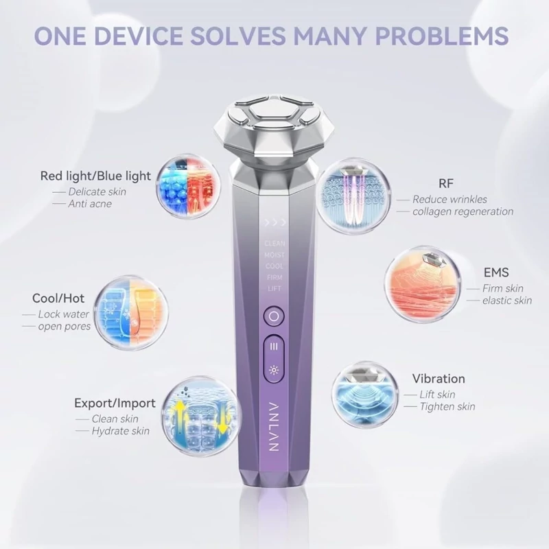 ماساژور جوانسازی صورت خانگی برند ANLAN مدل 10A-01