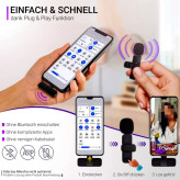 میکروفون بی سیم یقه ای دو عددی