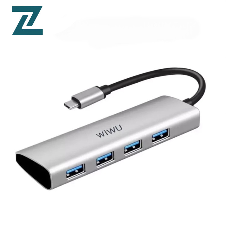 هاب 4 پورته USB-C برند WIWU مدل A440