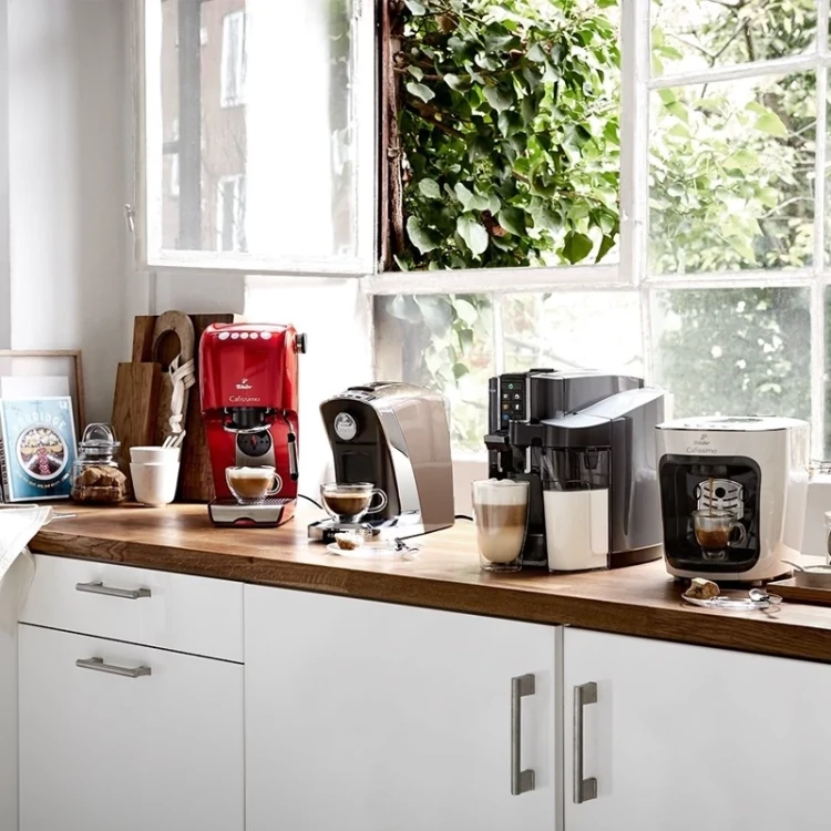 قهوه ساز و اسپرسوساز با نازل فوم ساز برند Tchibo