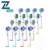 سری مسواک برقی اورال بی پک 16 عددی برند Vibeey