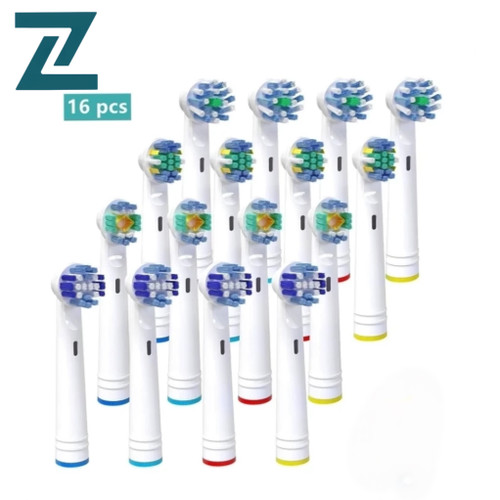 سری مسواک برقی اورال بی پک 16 عددی برند Vibeey