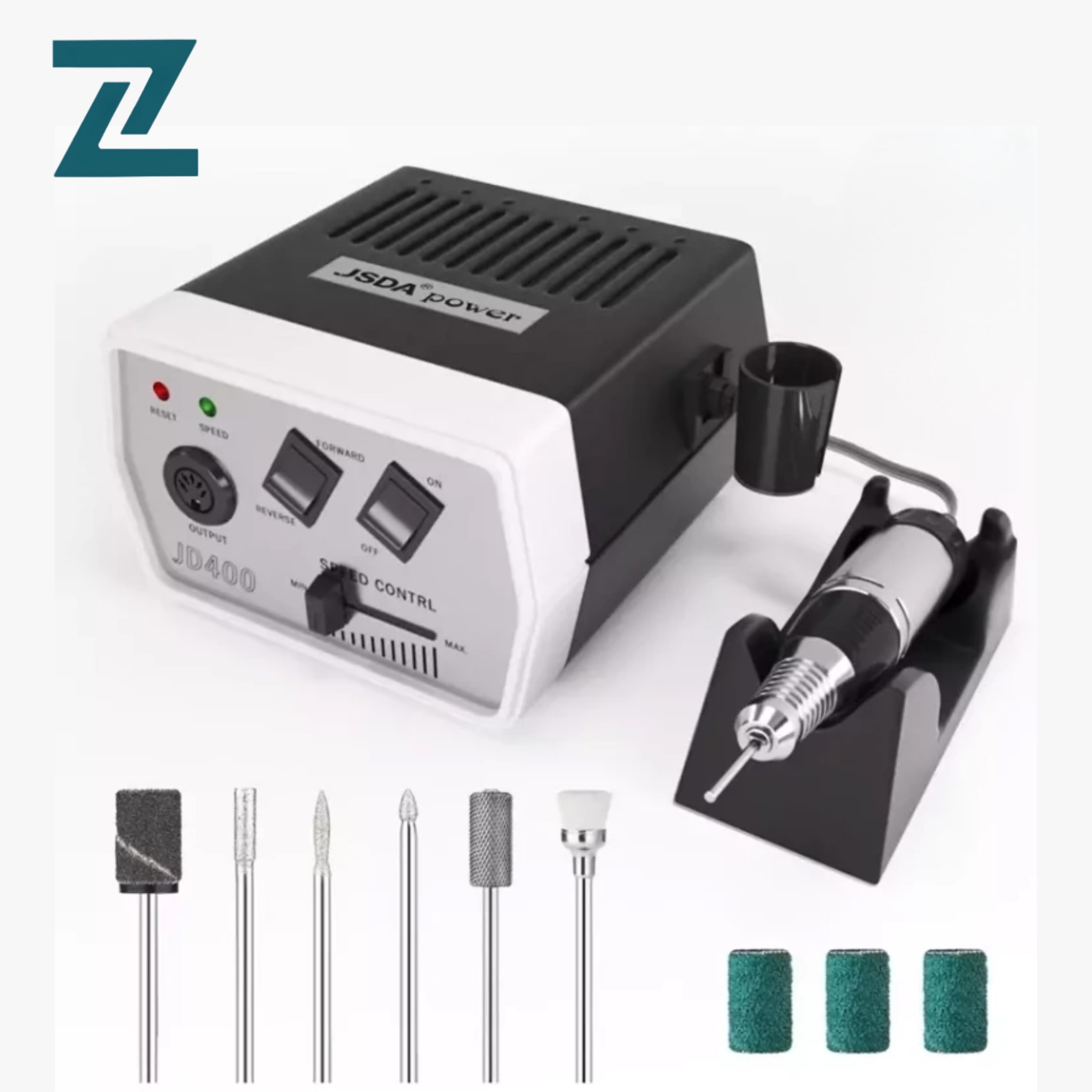 ست سوهان ناخن  برند JSDA Power JD 400 تولید آلمان