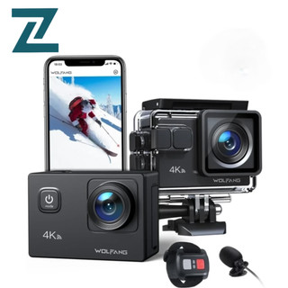 دوربین اکشن ورزشی 4K برند WOLFANG مدل GA100