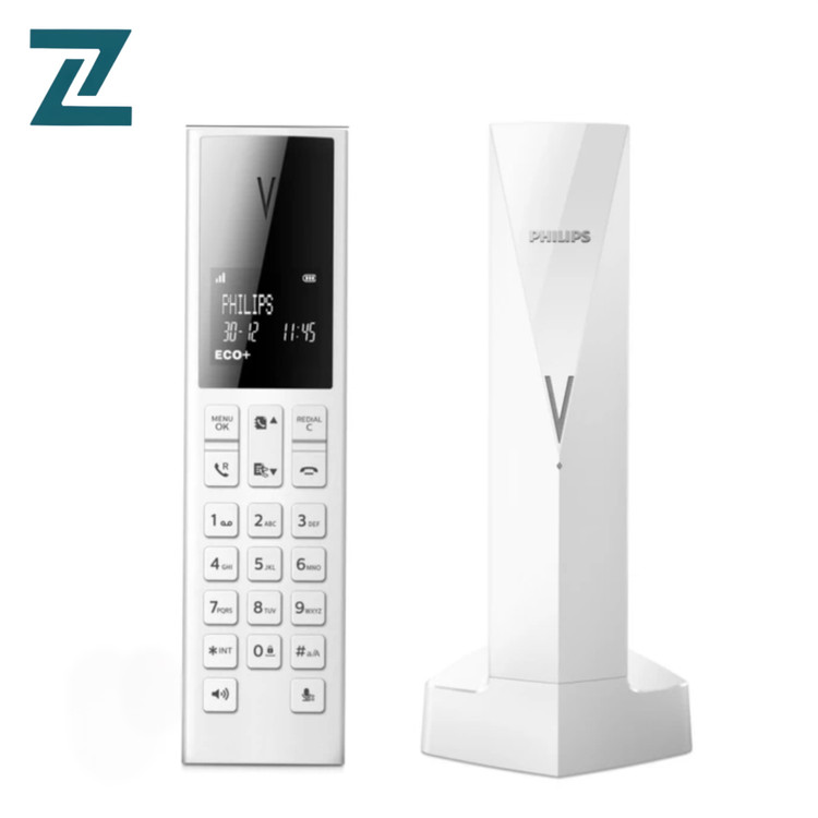 تلفن بیسیم فیلیپس مدل Linea V Design با کیفیت صدای عالی زومین کالا