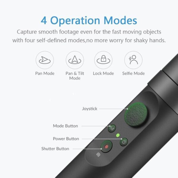 گیمبال و لرزشگیر دوربین اکشن ورزشی برند YI Action Gimbal